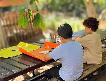 Ateliers sociolinguistiques La Plume Temara - Développement créativité et autonomie enfants